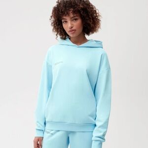 PANGAIA Womens 365 Heavyweight Hoodie - Celestial Blue